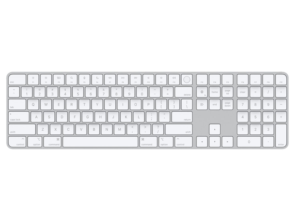 Apple Magic Keyboard with Touch ID and Numeric Keypad for Macs with Apple...